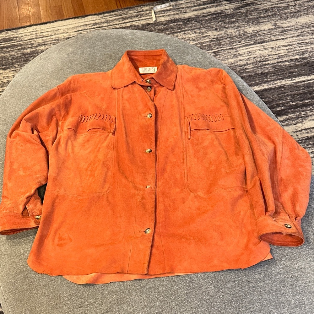 Vintage Simon Guetta Suede Shirt/Jacket